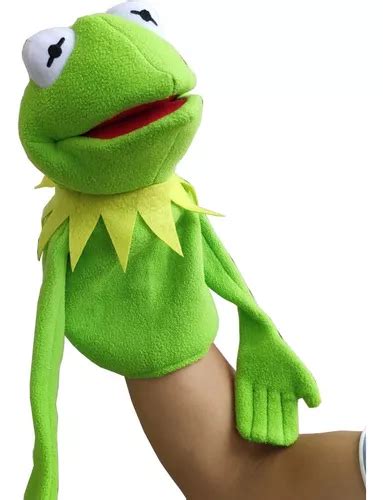 Sapo Caco Pelúcia Fantoche Os Muppets Kermit Frog 40 Cm Frete grátis