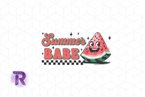 Summer Babe Sublimation PNG Graphic By Revelin Creative Fabrica