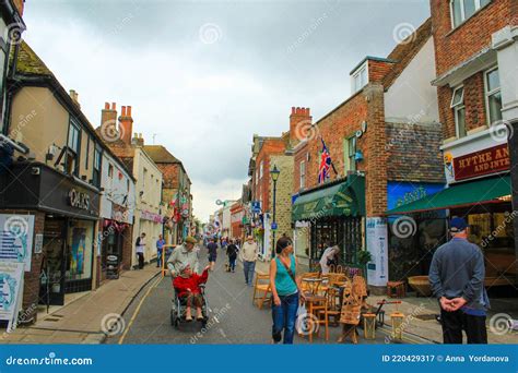 View Of The Main Street Of Hythe England Editorial Photography Image