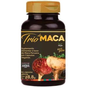 Maca Peruana Caps Color Andina Meu Mundo Fit