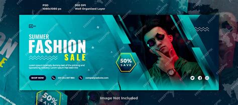 Premium Psd Fashion Sale Social Media Facebook Cover Design And Web