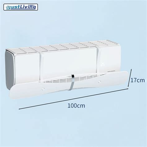 JustLiving 1PC 100cm Adjustable Air Con Deflector Air Conditioner Wind