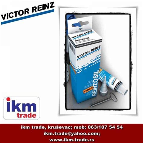 Victor Reinz Reinzosil Hermetik Anthrazit Crni Do 300°c Tuba 70ml Ikm Trade