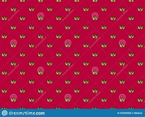 Pixel Bit Royal Crown Background High Res Wallpaper Royalty Free