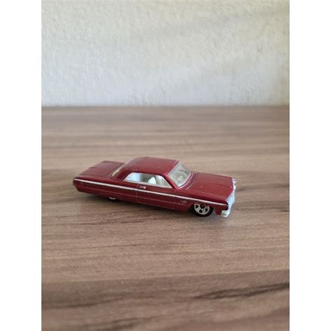 Carrinho Hot Wheels Chevrolet Impala 1964 Shopee Brasil