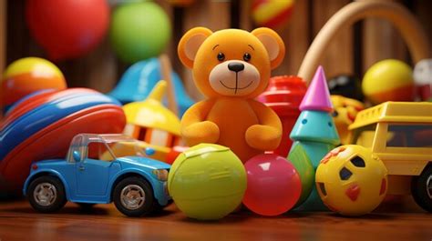 Premium Photo | Colorful and Fun Baby Toys