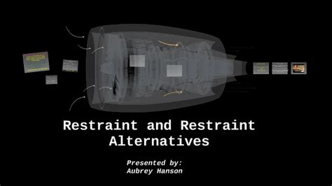 Restraint and Restraint Alternatives by