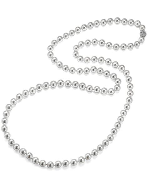 Akoya Pearl Single Strand Pearl Necklace Turgeon Raine