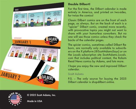 Page A Day Calendar Shop Dilbert Online