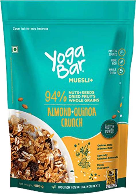 Buy YOGA BAR NO ADDED SUGAR MUESLI 400G Online Get Upto 60 OFF At