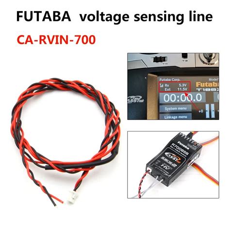 Futaba Ca Rvin Voltage Sensor External Voltage Return Cable Fr