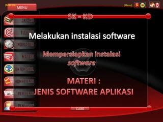 jenis sotware aplikasi pptx