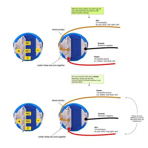 6 Pin Push Button Switch Wiring Diagram / Starter Toggle Switch Wiring ...