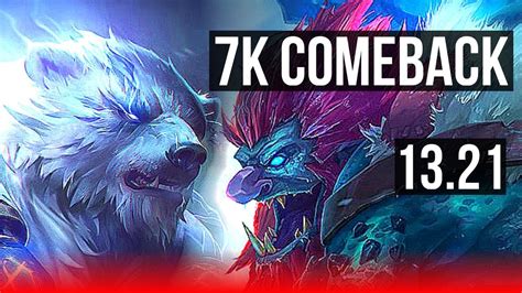 VOLIBEAR Vs TRUNDLE TOP Comeback EUW Master 13 21 YouTube