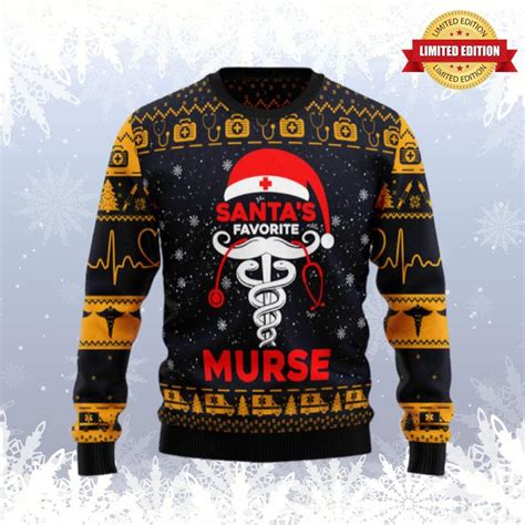 Santa Murse Ugly Sweaters For Men Women Rugcontrol