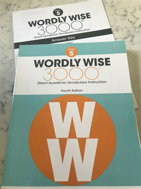 Mavin Wordly Wise Book Fourth Edition Student Text Answer