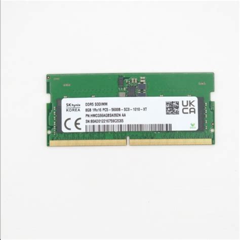 Jual HMCG66AGBSA092N DDR5 SODIMM 8GB 1Rx16 PC5 5600B SC0 1010 XT