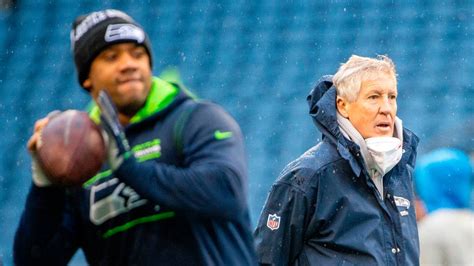 Pete Carroll Dismisses Russell Wilson Leaving Seahawks Talk Tacoma