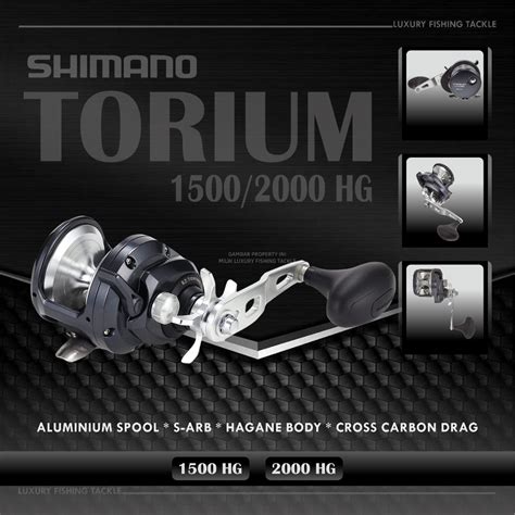 Jual Reel Shimano Torium 1500 2000 Shopee Indonesia