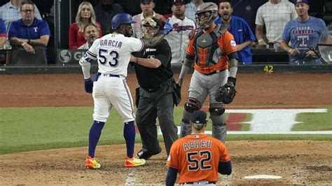 Astros Reliever Abreu Appealed The Suspension For Throwing To Garcia In