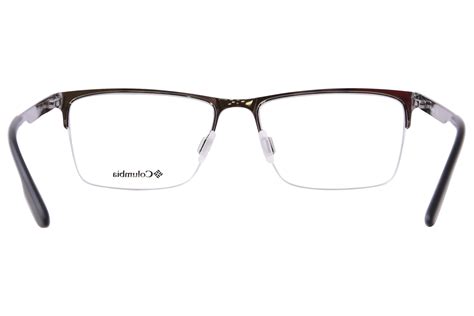 Columbia C3024 070 Eyeglasses Mens Gunmetal Semi Rim Rectangle Shape