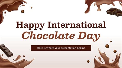 Happy International Chocolate Day | Google Slides & PPT