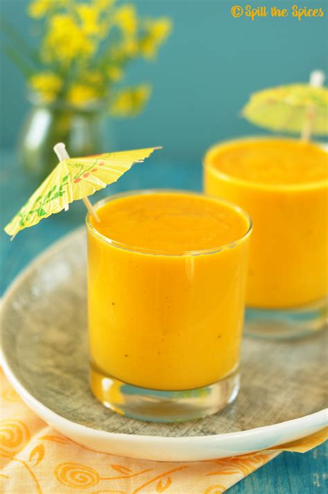 Tropical Mango Pineapple Smoothie Spill The Spices