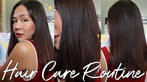 Simple Hair Care Routine No Salon Treatment Gandang Hair Achieved Martha Jante 🐚 Youtube