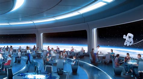 Epcot S New Space Themed Restaurant Is A Lot More High Tech Than We