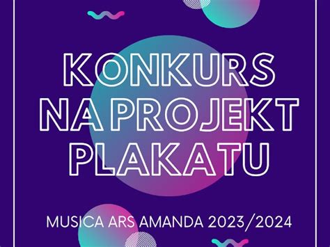 Konkurs Na Plakat Musica Ars Amanda