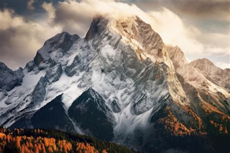 Premium AI Image | Zugspitze mountain landscape