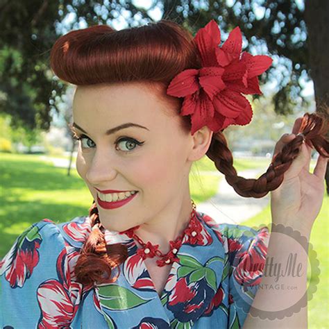 Rockabilly Pin Up Hair