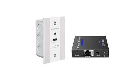 Lkv Us K Hz Hdr Hdmi Wall Plate Extender Lenkeng