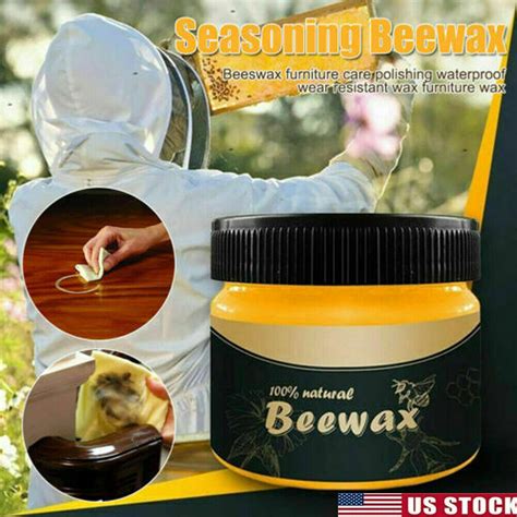 Beeswax Furniture Polish Wood Seasoning Beewax Natural Wood Wax