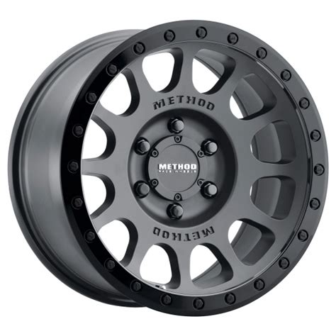 Method Race Wheels Mr305 Nv In Matte Black Gloss Black Lip Wheel Specialists Inc