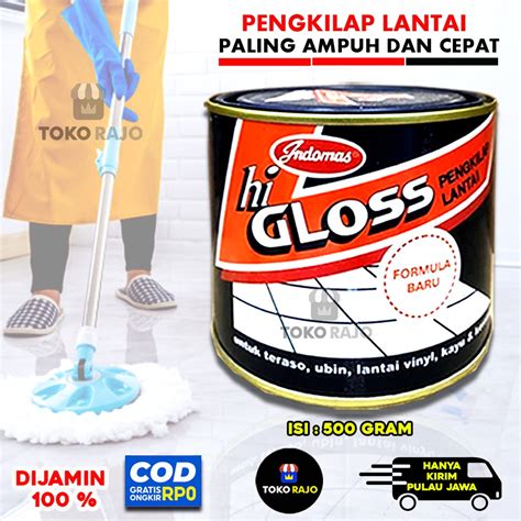 Jual Hi Gloss Pengkilap Lantai Keramik Marmer Kayu Vinyl Teraso Ubin