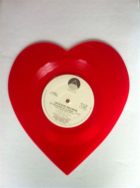 In The Shape Of A Heart Shaped Vinyl Single Heart Shapes Jackson