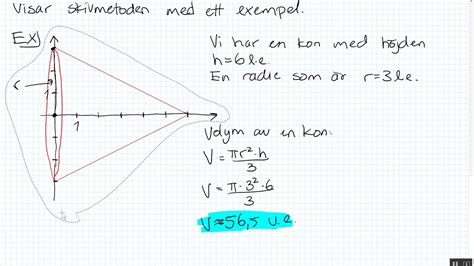 Matematik 4 Kapitel 3 Rotationsvolymer YouTube