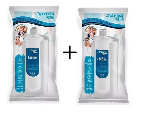 Kit Un de Refil Purificador Lacqua Compatível Purif Latina Pa Purimix Puri Ice