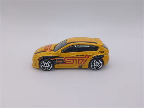 Hot Wheels Subaru WRX STI Mainline Loose Hobbies Toys Toys