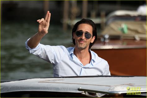 Blonde Co Stars Ana De Armas Adrien Brody Greet Fans As They Arrive At Venice Film Festival