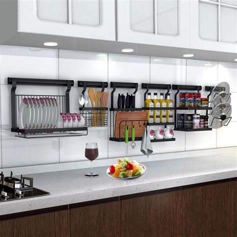 Stainless Steel Storage Holders Racks Kitchen Rack Design Kitchen