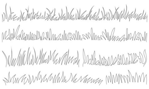 Grass Line Vector Art, Icons, and Graphics for Free Download