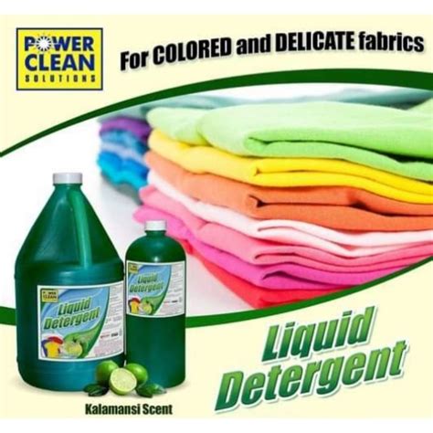 Powerclean Liquid Laundry Detergent Kalamansi Floral Scents Gallon