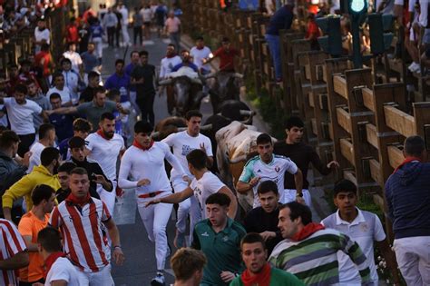 Tercer Encierro De Las Fiestas De Tudela