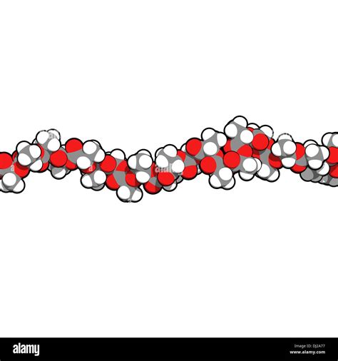 Polylactic Acid Pla Polylactide Bioplastic Chemical Structure