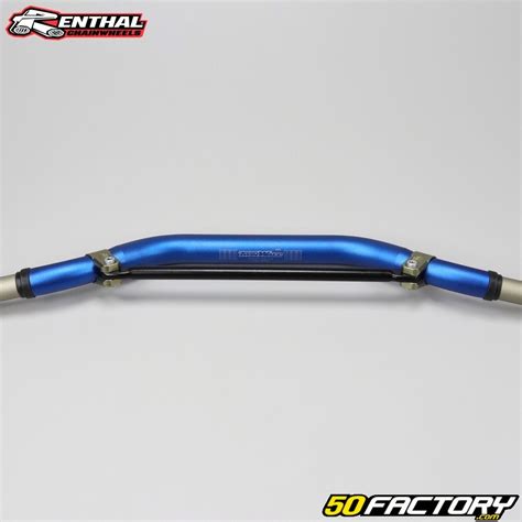 Guidon Ø28 mm Renthal Twinwall 994 KTM bleu avec mousse pour moto