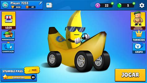 Novo Banana Car No Stumble Guys 🍌 Youtube