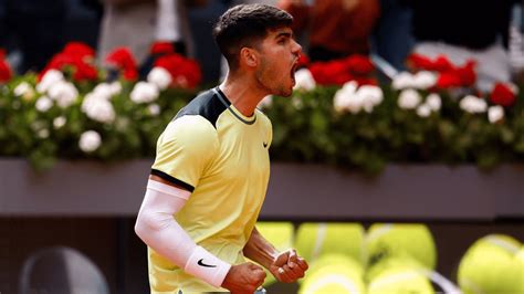 Carlos Alcaraz Arranca Con Paso Firme En El Mutua Madrid Open