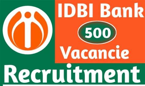 Idbi Bank Recruitment Online Form Notification Out Check